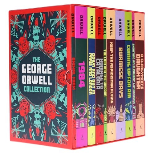 The Complete George Orwell Collection 10 Books Set (1984, Animal Farm, Down and Out in Paris...) by George Orwell