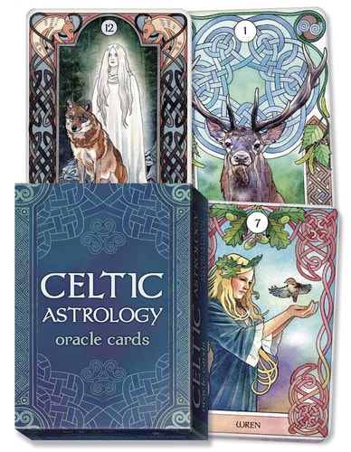 (TXS) Celtic Astrology Oracle Cards by  Antonella Castelli and Lunaea Weatherstone
