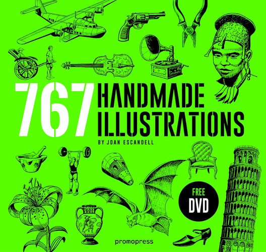 767 Handmade Illustrations (Shelfworn) by Joan Escandell