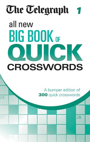 Telegraph All New Big Book Of Quick Crosswords (shelfworn) by The Telegraph