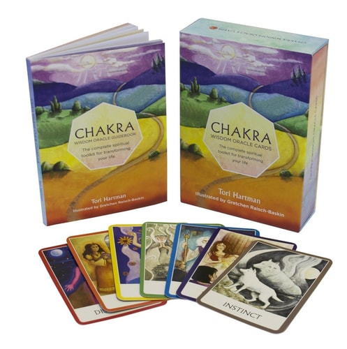 (TXS) Chakra Wisdom Oracle Cards by Hartman, Tori/ Raisch-Baskin, Gretchen (ILT)