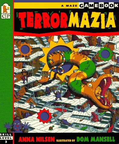 Terrormazia A Maze Game Book by Anna Nilsen