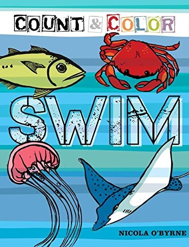 Count and Color - Swim by Nicola OByrne
