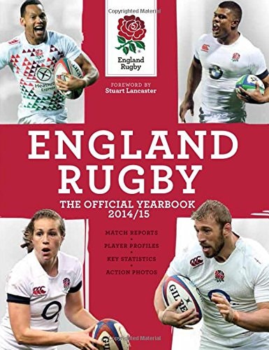 Official England Rugby Yearbook 2014-15 (shelfworn) by Iain Spragg
