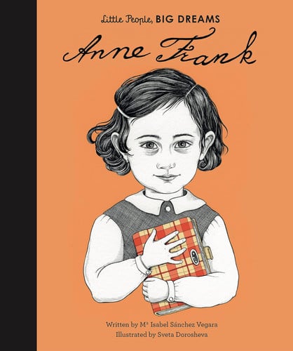 Anne Frank(sticker) by Maria Isabel Sánchez Vegara