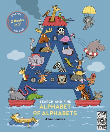 Search & Find Alphabet of Alphabets and Number of Numbers - Look & Find Games and Activities for Children by AJ Wood | Mike Jolley
