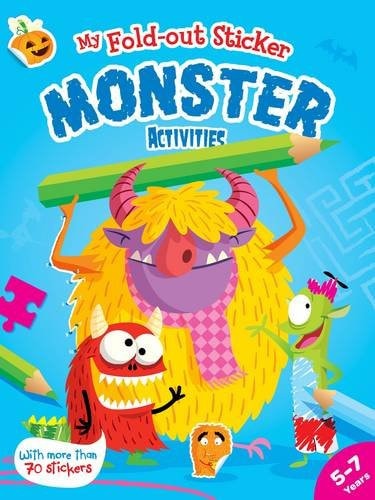 My Fold Out Sticker Monster Activities by Yoyo Books