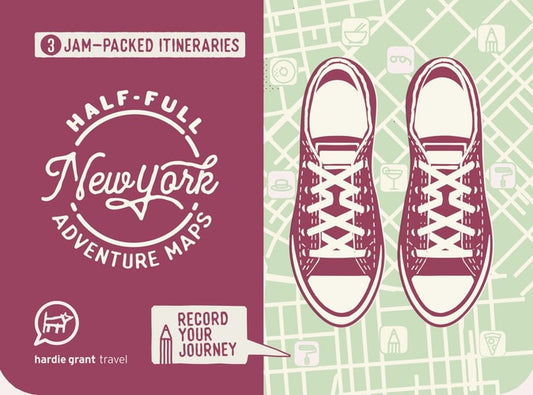 Half-full Adventure Map: New York by Hardie Grant Books