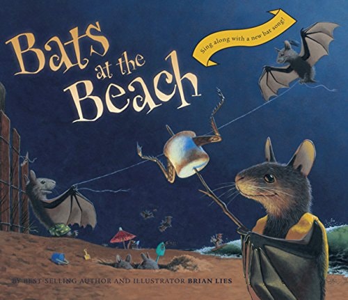 Bats at the Beach lap board book (A Bat Book) by Brian Lies