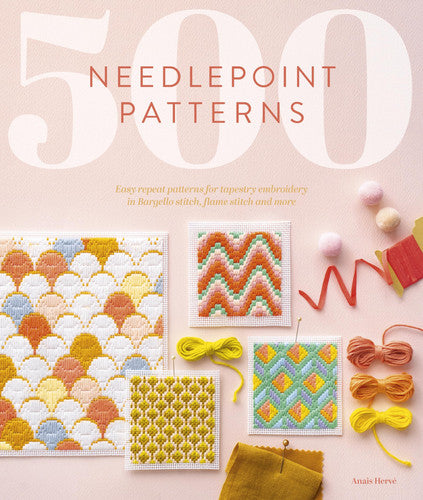 500 Needlepoint Patterns (shelf worn) by Anais Herve