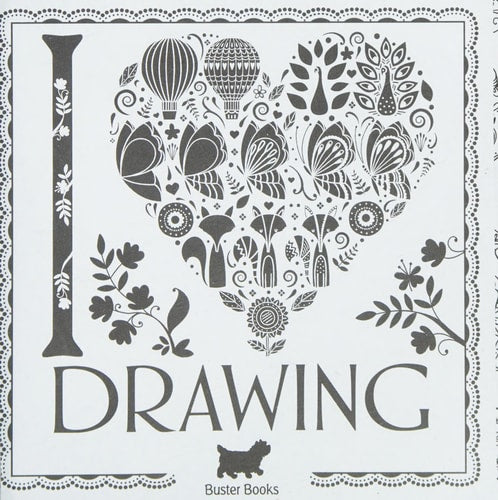I Heart Drawing by Beth Gunnell