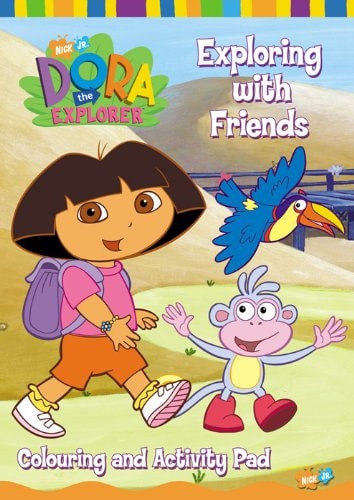 Dora The Explorer: Colouring and Activity Pad by Mike Jolley