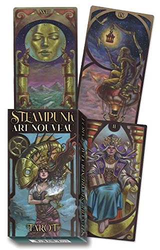 (TXS) Steampunk Art Nouveau Tarot Deck by Luca Strati | Jaymi Elford