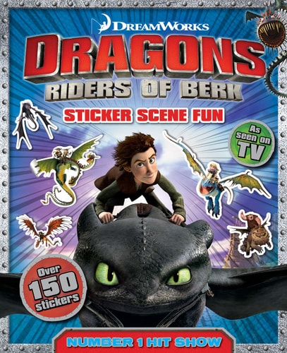 Dragons Riders of Berk Sticker book by Dreamworks