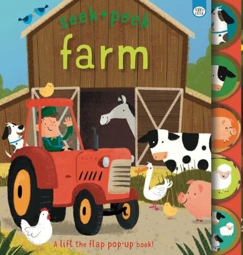 Seek & Peek Farm (a lifft the flap pop-up book) by Anton Poitier