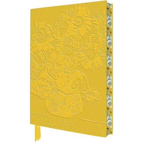 Artisan Art Vincent Van Gogh: Sonnenblumen-Notizbuch (FTPA02) von Flame Tree Studio (TXS)
