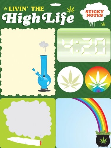 Livin' the High Life Sticky Notes by Chronicle Books