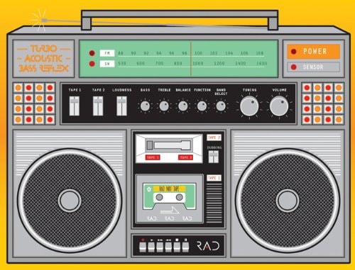 Rad Boombox Journal by Chronicle Books (COR),Unnamed Anonymous