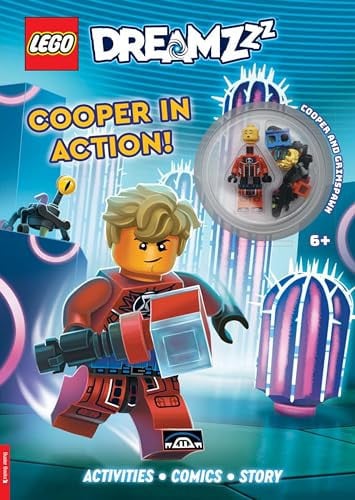 Lego Dreamzzz: Cooper in Action Activity Book (with Cooper LEGO Minifigure and Grimspawn Mini-Build) by LEGO/ Buster Books