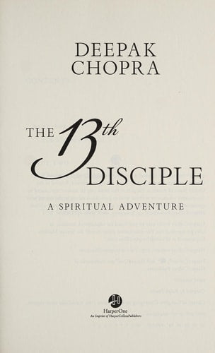 13th Disciple by Deepak Chopra