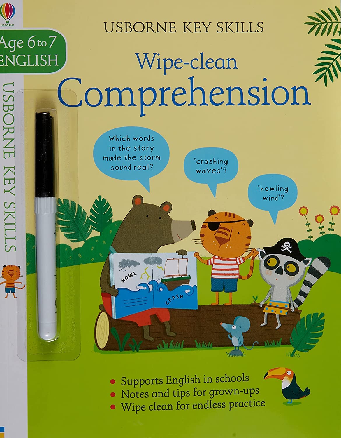 Wipe-Clean Comprehension 6-7 by Caroline Young