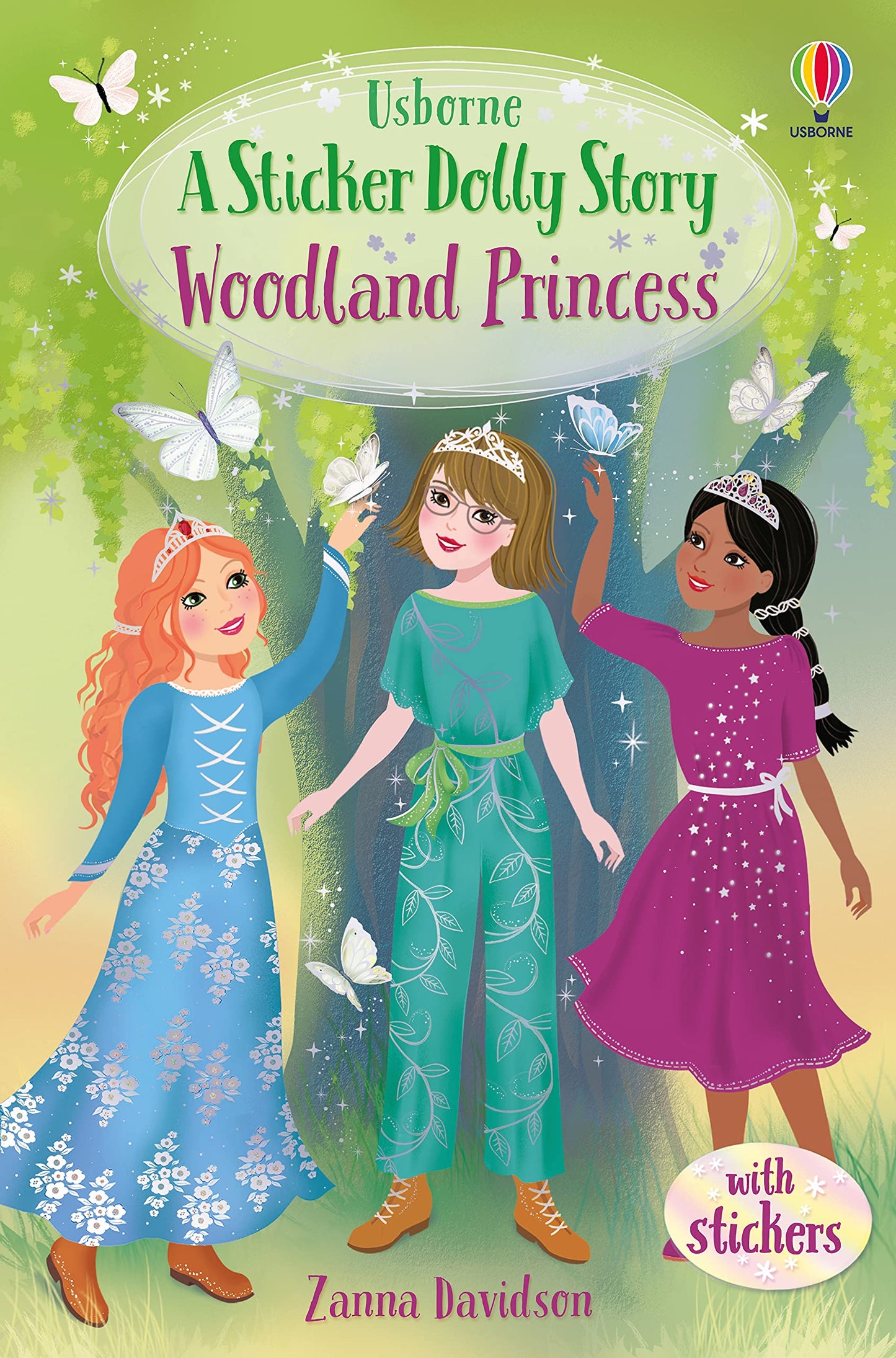 Woodland Princess: A Sticker Dolly Story by Zanna Davidson