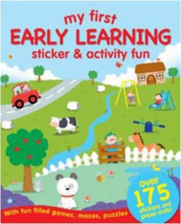 My first early learning: sticker & activity fun by Mike Byrne