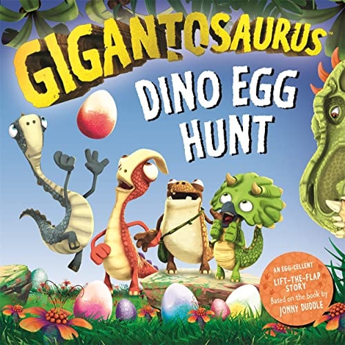 Gigantosaurus: Dino Egg Hunt - An Egg-Cellent Lift-the-Flap Story by Cyber Group Studios