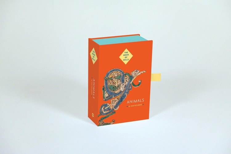 (TXS) Book of Kells Animal Notecards by  Thames & Hudson