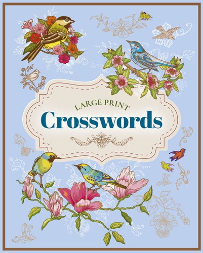 Large Print Crosswords by Eric Saunders