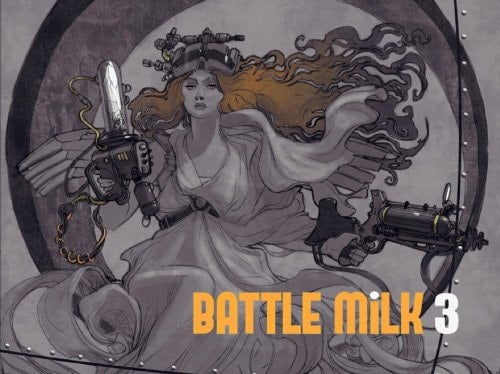 Battle Milk Conceptually Unpasteurized and Creatively Fortified. 3 by John Berger