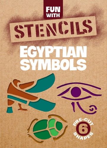 Fun With Egyptian Symbols Stencils (Shelfworn) by Ellen Harper