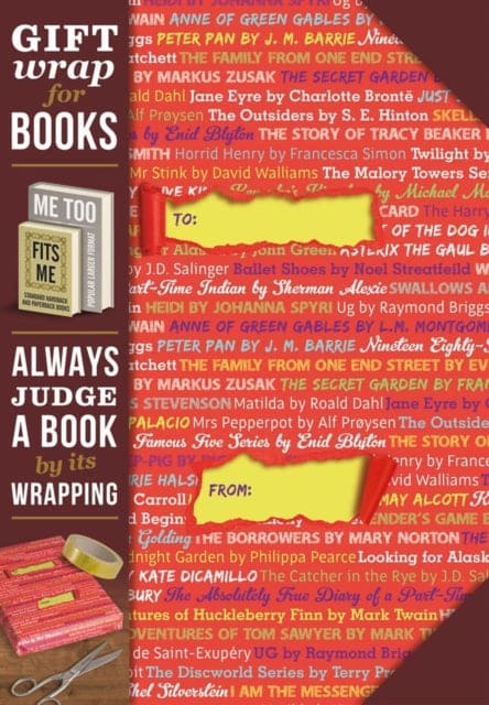 Gift Wrap For Books: Not To Be Missed by -