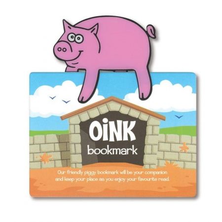 Bookmark - Farmyard Oink by -