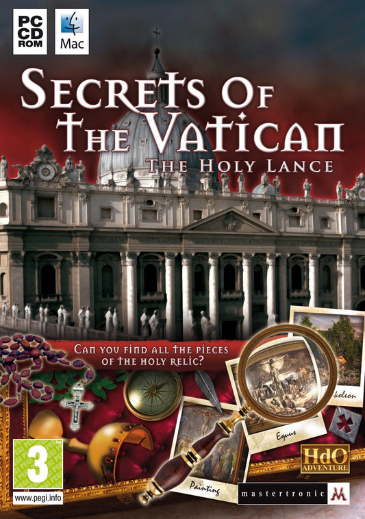 Secrets Of The Vatican: The Holy Lance (PC/Mac CD) by -