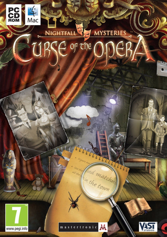 Nightfall Mysteries: Curse Of The Opera (PC CD) by -