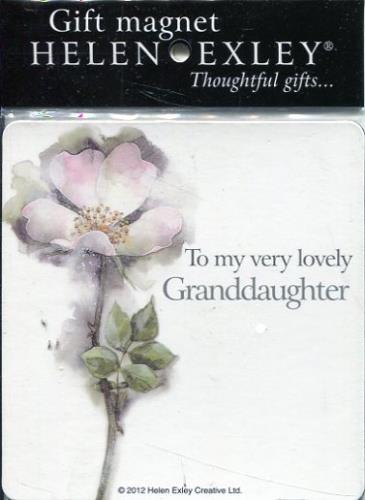 Gift Magnet - To My Very Lovely Granddaughter by -