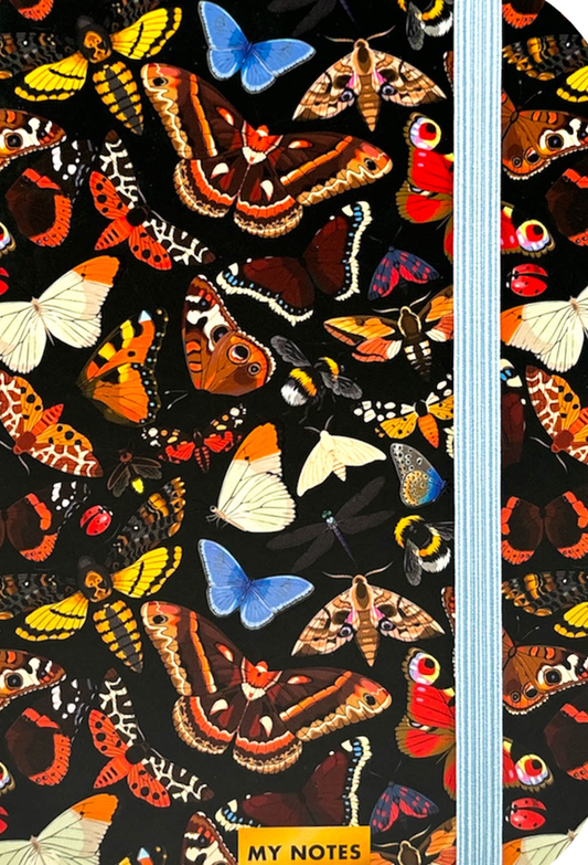 Moths & Butterflies: lined journal by -