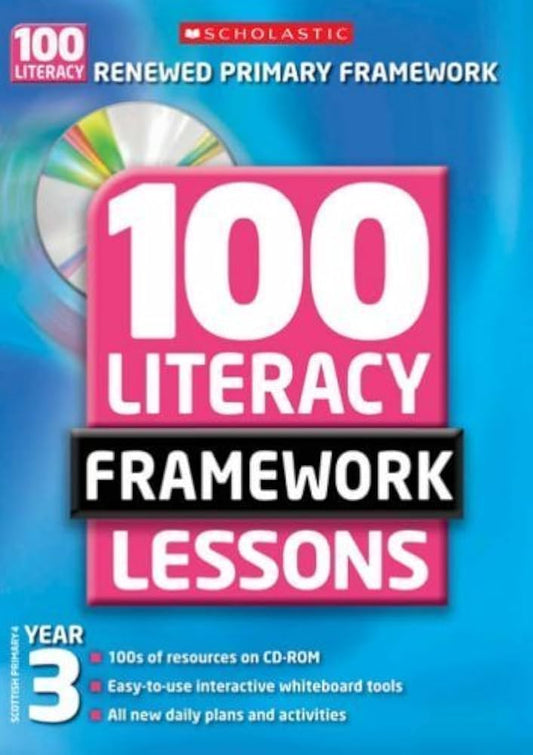 100 Literacy Framework Lessons - Year 3 by Howell, Gillian