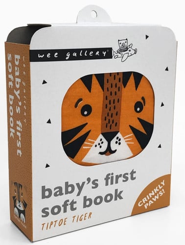 Tiptoe Tiger: Baby's First Soft Book - Crinkly Paws! by Sajnani, Surya