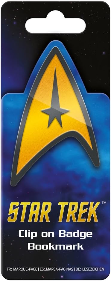 Star Trek Clip On Badge Bookmark by -