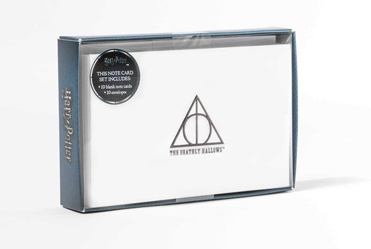 Harry Potter: Deathly Hallows Foil Note Cards (Set of 10) by Insight Editions