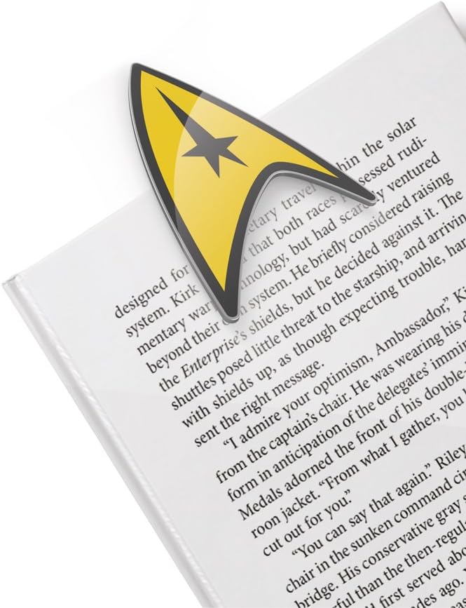 Star Trek Clip On Badge Bookmark by -