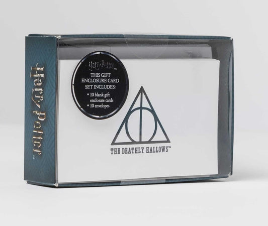 Harry Potter: Deathly Hallows Foil Gift Enclosure Cards (Set of 10) by Insight Editions