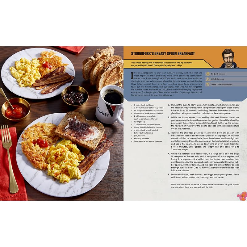 Borderlands The Official Cookbook by Jarrett Melendez