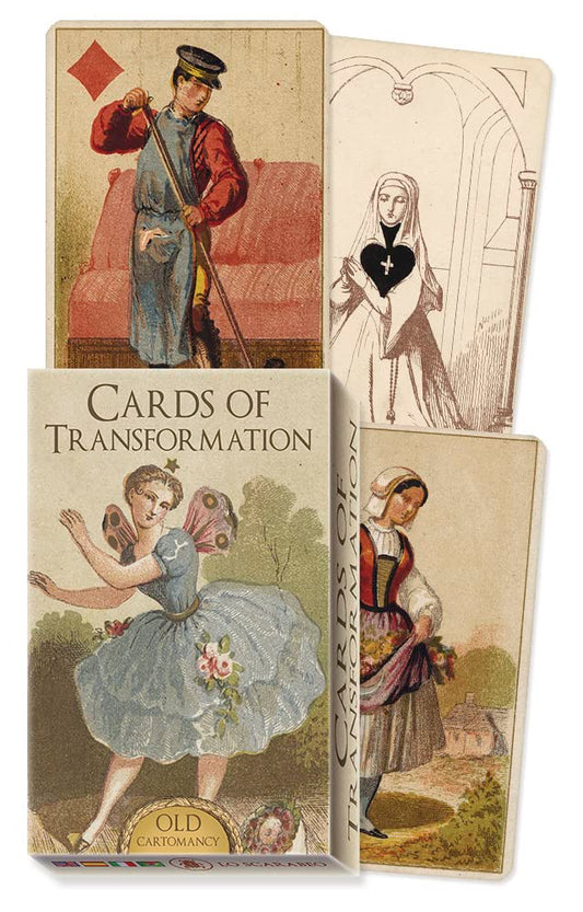 (TXS) Cards of Transformation (old cartomancy playing cards) by Lo Scarabeo