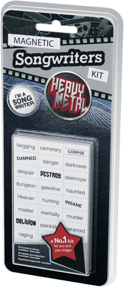 Magnetic Songwriters Kit: Heavy Metal by -