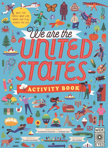 We Are the United States Activity Book by Claire Saunders