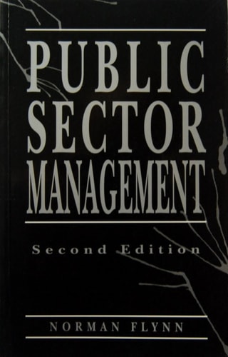 Public sector management by Norman Flynn