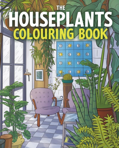 Houseplants Colouring Book by Maria Lia Malandrino
